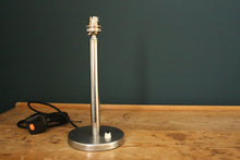 Load image into Gallery viewer, mid century silver desk lamp
