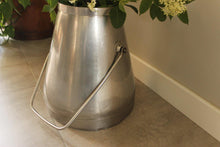 Load image into Gallery viewer, Vintage Stainless Steel Milk Churn by Perkins, Derby
