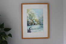 Load image into Gallery viewer, Framed Original Watercolour Painting by Edwin F Mason
