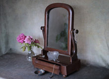 Load image into Gallery viewer, Victorian Mahogany Dressing Table Mirror
