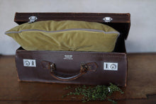 Load image into Gallery viewer, Vintage Arthur Barber Leather Suitcase
