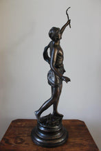 Load image into Gallery viewer, Pair of Victor Rousseau Signed Bronze Classical Statues
