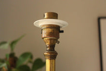 Load image into Gallery viewer, Victorian Adjustable Brass Country House Standard/Floor Lamp
