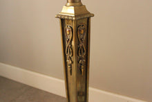 Load image into Gallery viewer, Victorian Adjustable Brass Country House Standard/Floor Lamp
