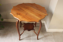 Load image into Gallery viewer, Walnut Topped Octagonal Occasional Table
