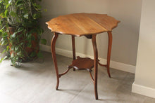 Load image into Gallery viewer, Walnut Topped Octagonal Occasional Table
