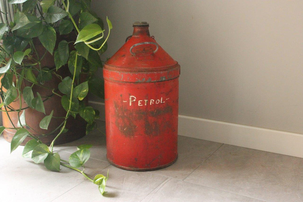 Vintage Red Petrol Can