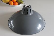 Load image into Gallery viewer, Vintage Industrial Grey Metal Pendant Ceiling Shade
