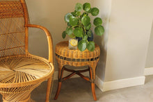 Load image into Gallery viewer, Wicker Round Side Table
